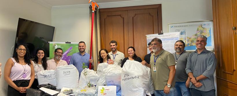 Seas entrega equipamentos para restauração e conservação da flora ameaçada da Mata Atlântica