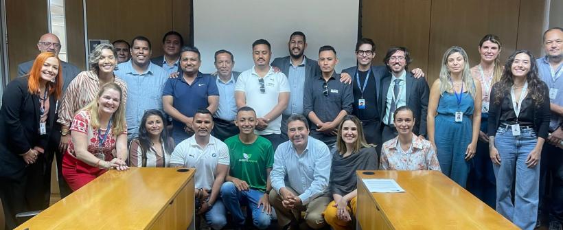 Secretaria de Estado do Ambiente e Sustentabilidade apresenta Ambiente Jovem às delegações do Peru e Nepal