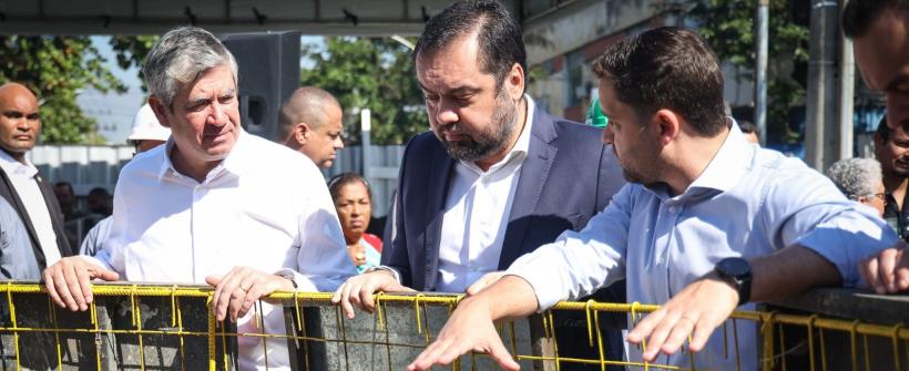 Governo do Rio entrega obra que vai impactar na qualidade da água da Baía de Guanabara