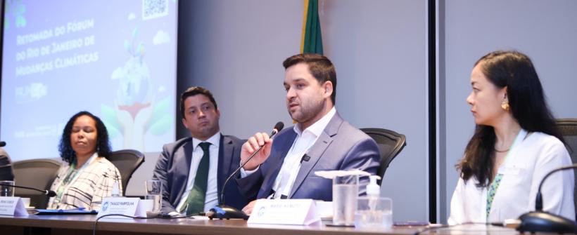 Secretaria de Estado do Ambiente e Sustentabilidade promove a primeira reunião do Fórum do Rio de Janeiro de Mudanças Climáticas