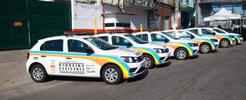 Secretaria de Estado do Ambiente e Sustentabilidade e Inea inauguram barreira sanitária em Jardim Gramacho