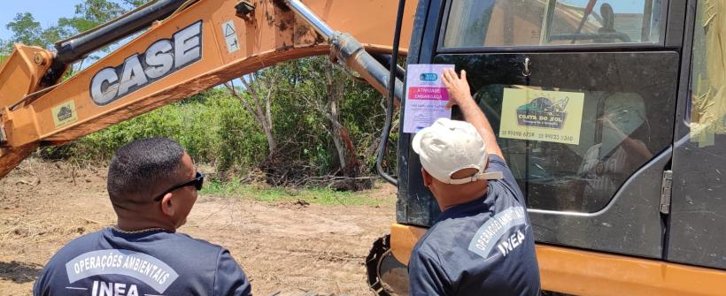 Inea embarga construção irregular de resort em Búzios