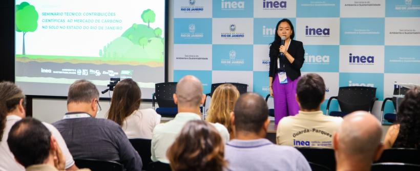 Seminário promovido pela Secretaria de Estado do Ambiente e Sustentabilidade abordou os desafios e perspectivas para o mercado de carbono no solo