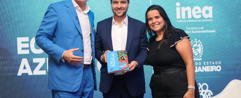 vice-governador, subsecretária e economista juntos na foto