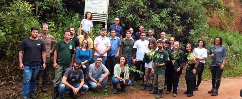 Secretaria de Estado do Ambiente e Sustentabilidade reúne gestores de Unidades de Conservação Municipais para aula experimental do curso de Sistemas Agroflorestais