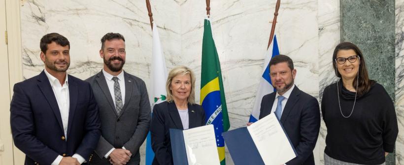 Secretaria de Estado do Ambiente e Sustentabilidade assina Termo de Cooperação Técnica com o Canadá
