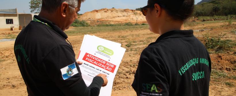 Operação flagra crimes ambientais cometidos por líder religioso em Seropédica