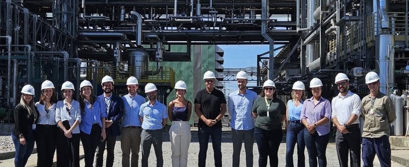 Secretaria de Estado do Ambiente e Sustentabilidade visita Polo de Simbiose Industrial no Distrito Industrial de Santa Cruz