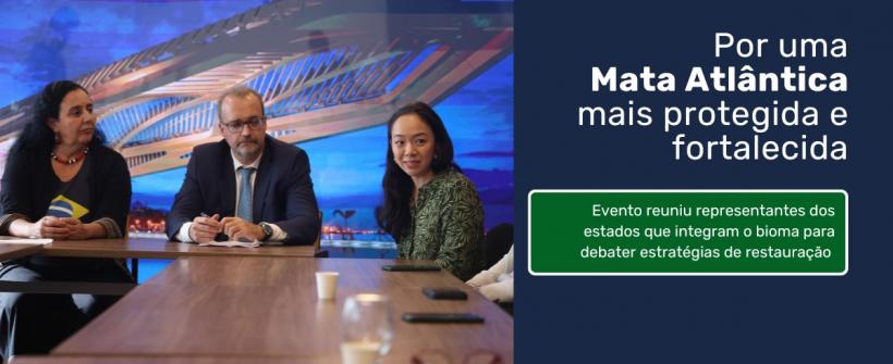 O secretário de Estado do Ambiente e Sustentabilidade, Rodrigo Mascarenhas ao centro, a direta Marie Ikmoto
