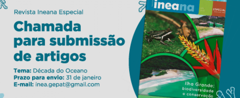Ineana Especial: periódico do Inea recebe artigos sobre oceano