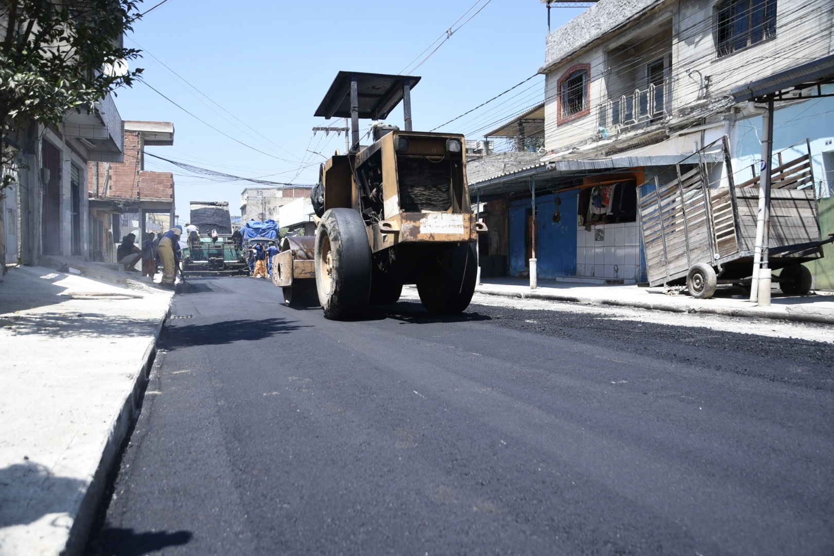 Obras emergenciais em Mesquita já estão levando mais tranquilidade e segurança aos moradores 