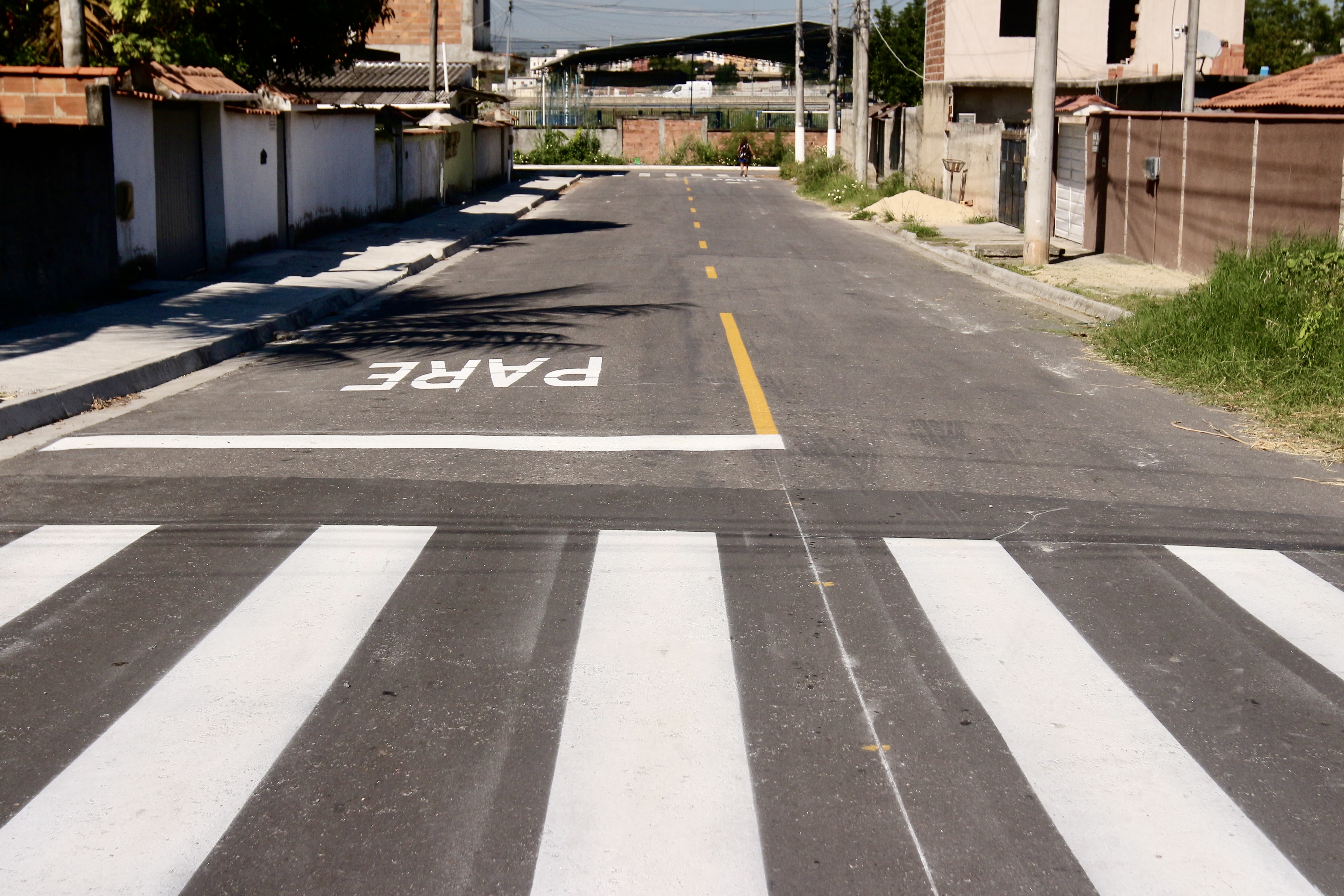 As obras no bairro Aldeia da Prata, em Itaboraí, estão próximas da conclusão