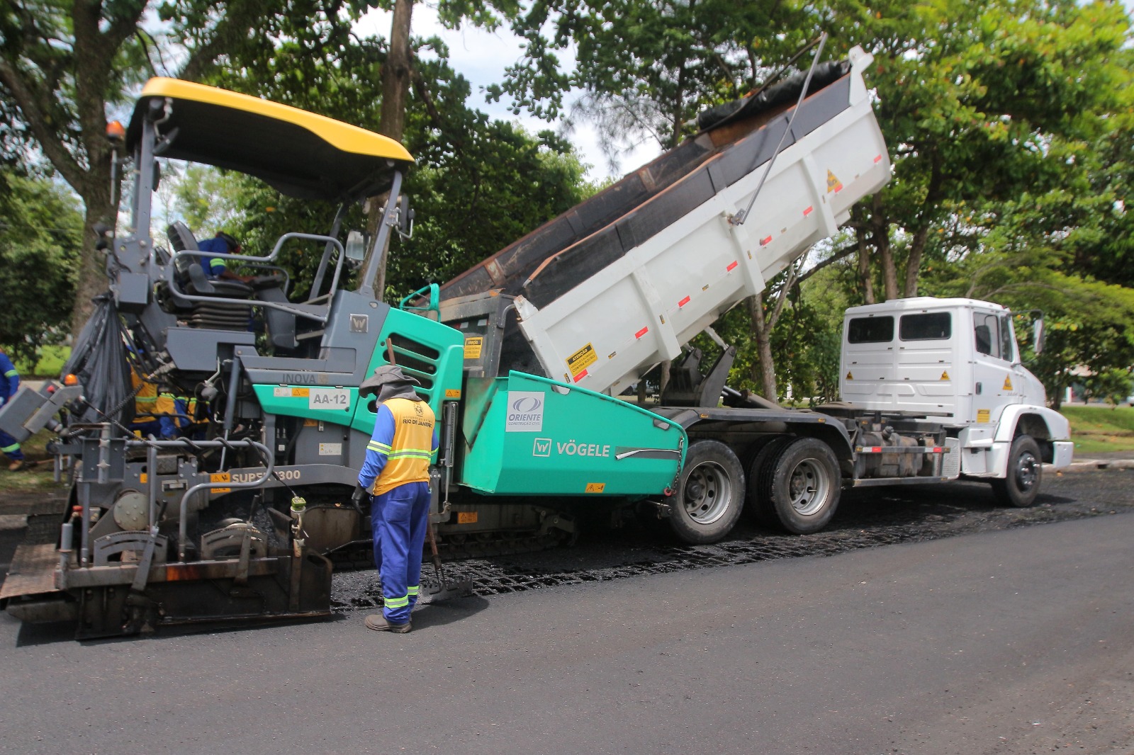 Obras do Governo do Rio, executados pela Secretaria das Cidades, avançam no Sul Fluminense
