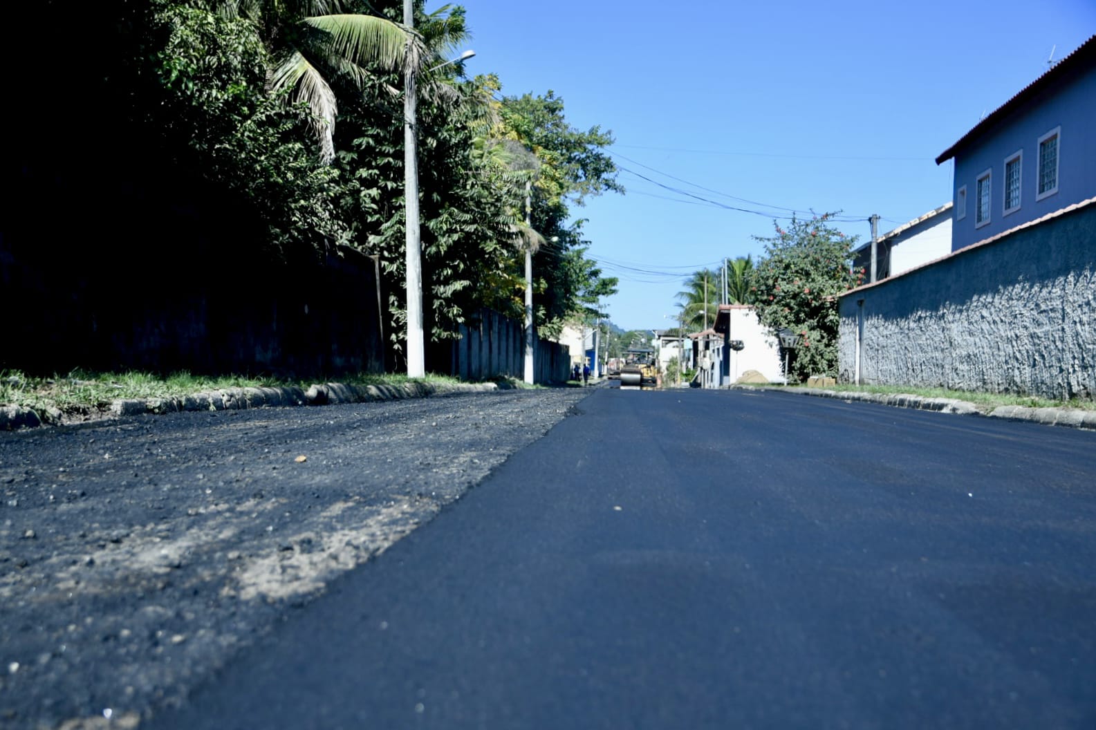 Primeiro trecho de obra em Cachoeiras de Macacu entra em fase de conclusão  