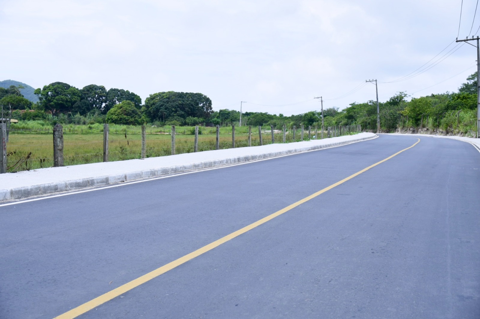 Obra da Secretaria das Cidades na Estrada da Boa Vista, em São Pedro da Aldeia, já foi entregue à população