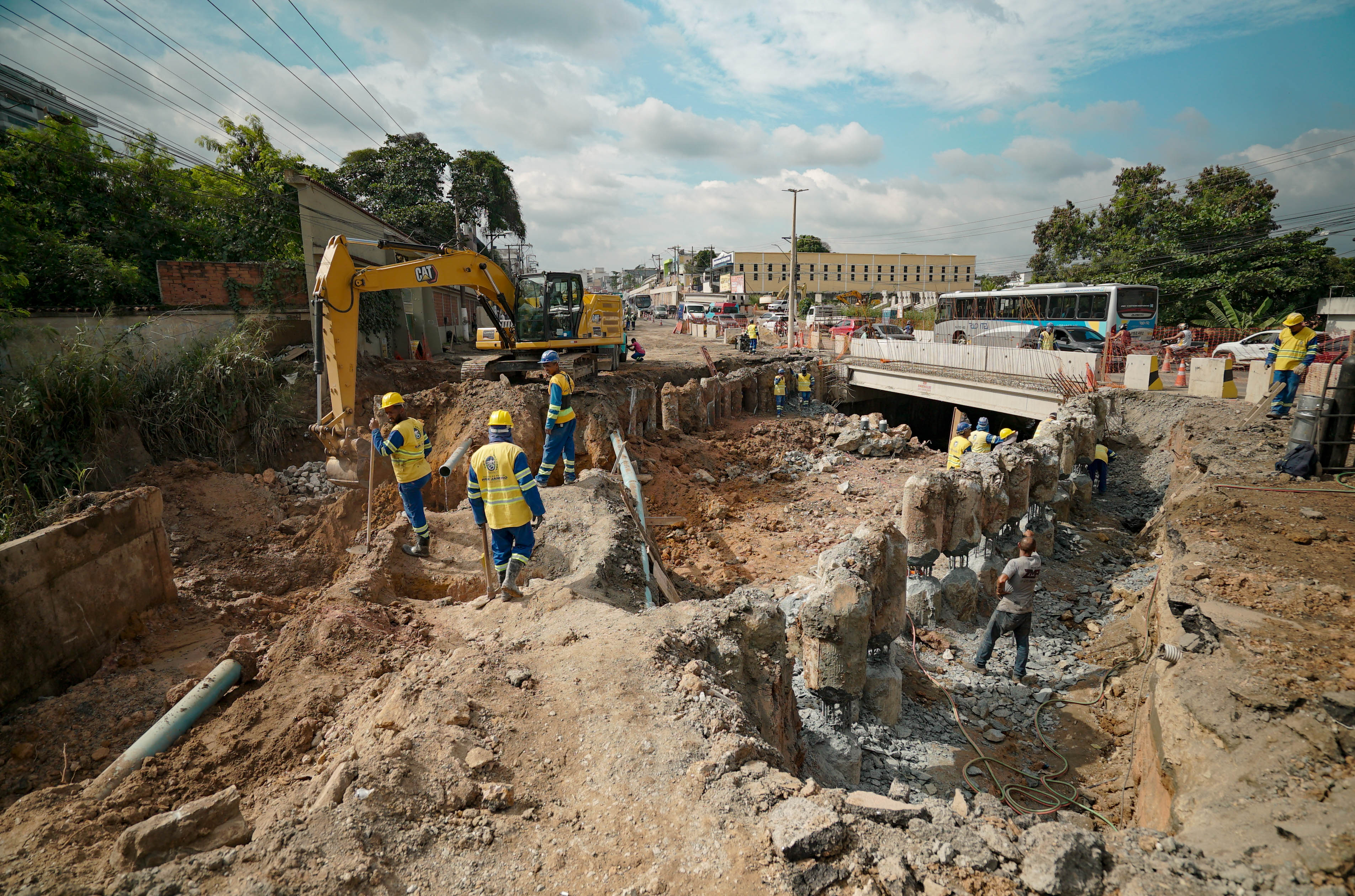 Obras de drenagem trazem mais qualidade de vida à população