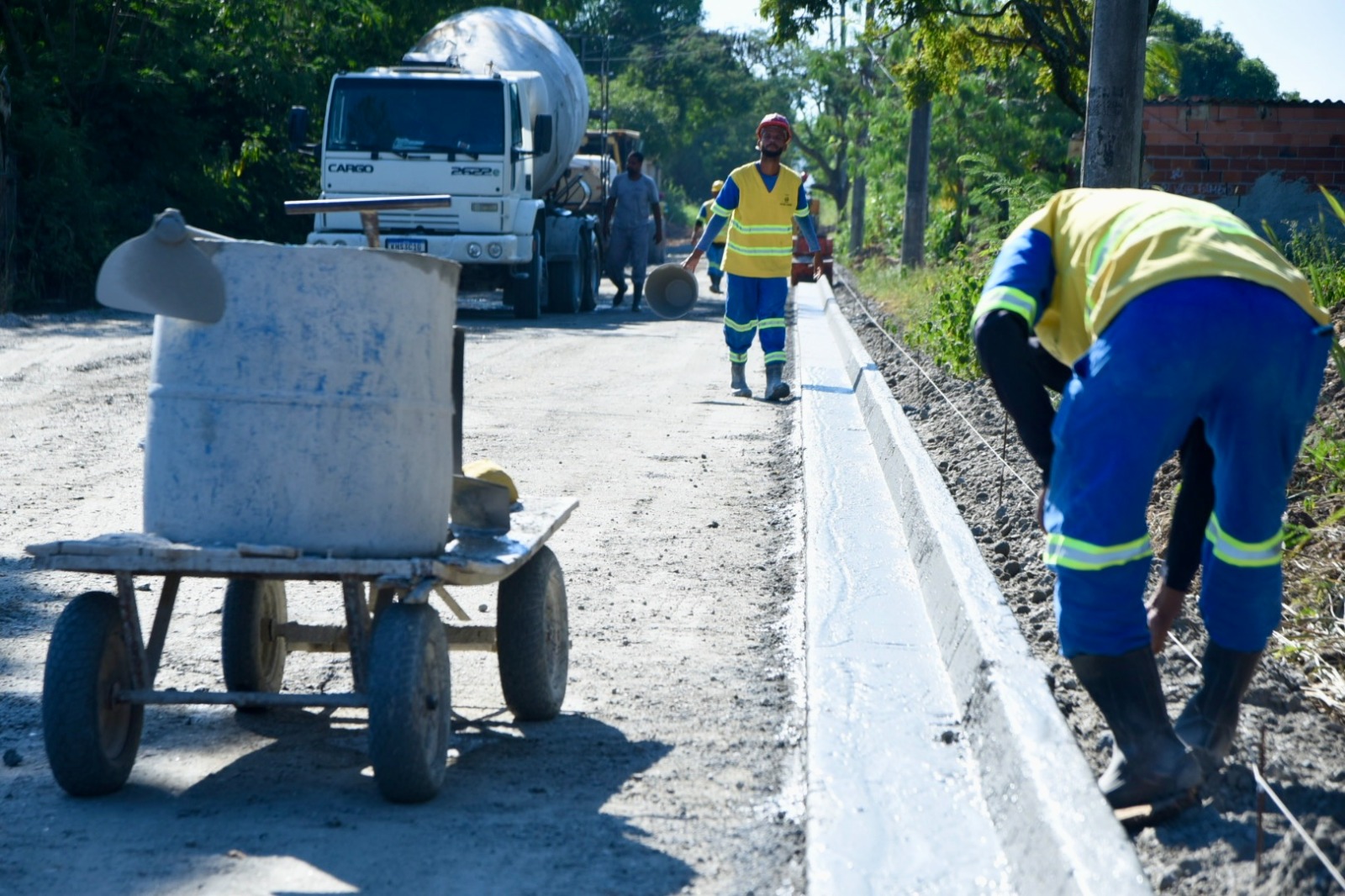 Intervenções no Jardim Bom Retiro contemplam 64 ruas do bairro de São Gonçalo