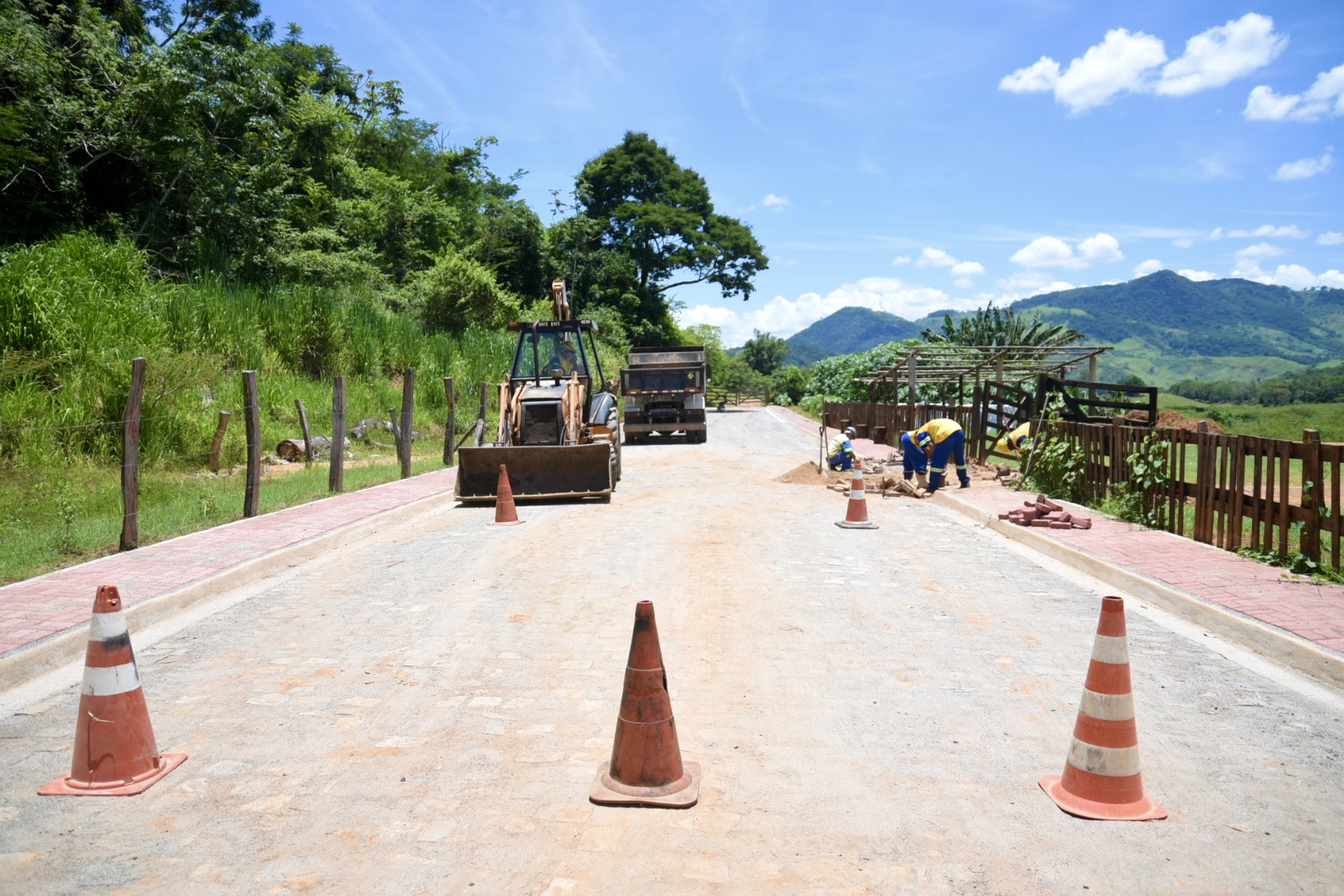 Obras em Porciúncula e Laje do Muriaé estão em fase de conclusão
