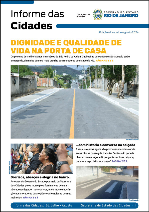 Informe edição julho / agosto 