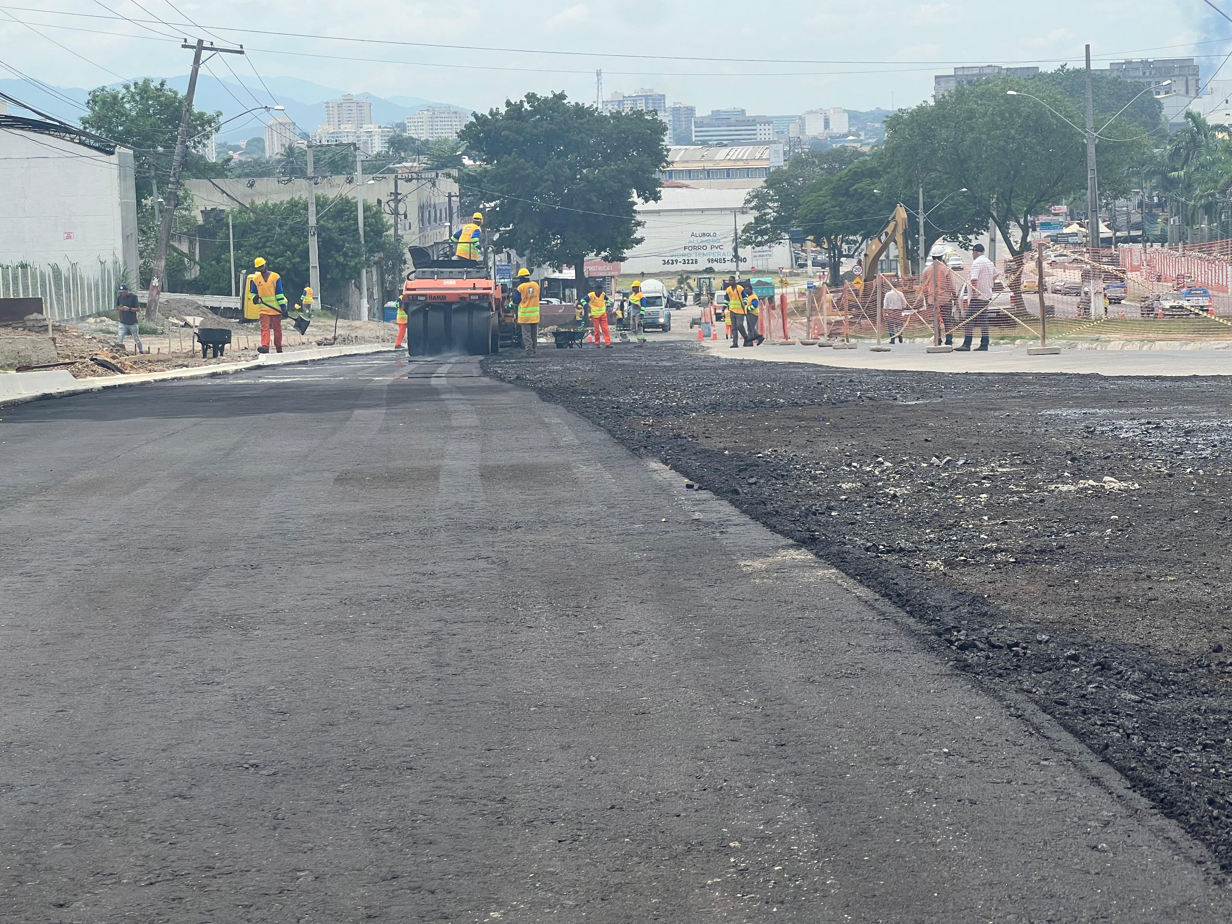 Intervenções na Avenida 22 de Maio têm previsão de serem concluídas até junho de 2025