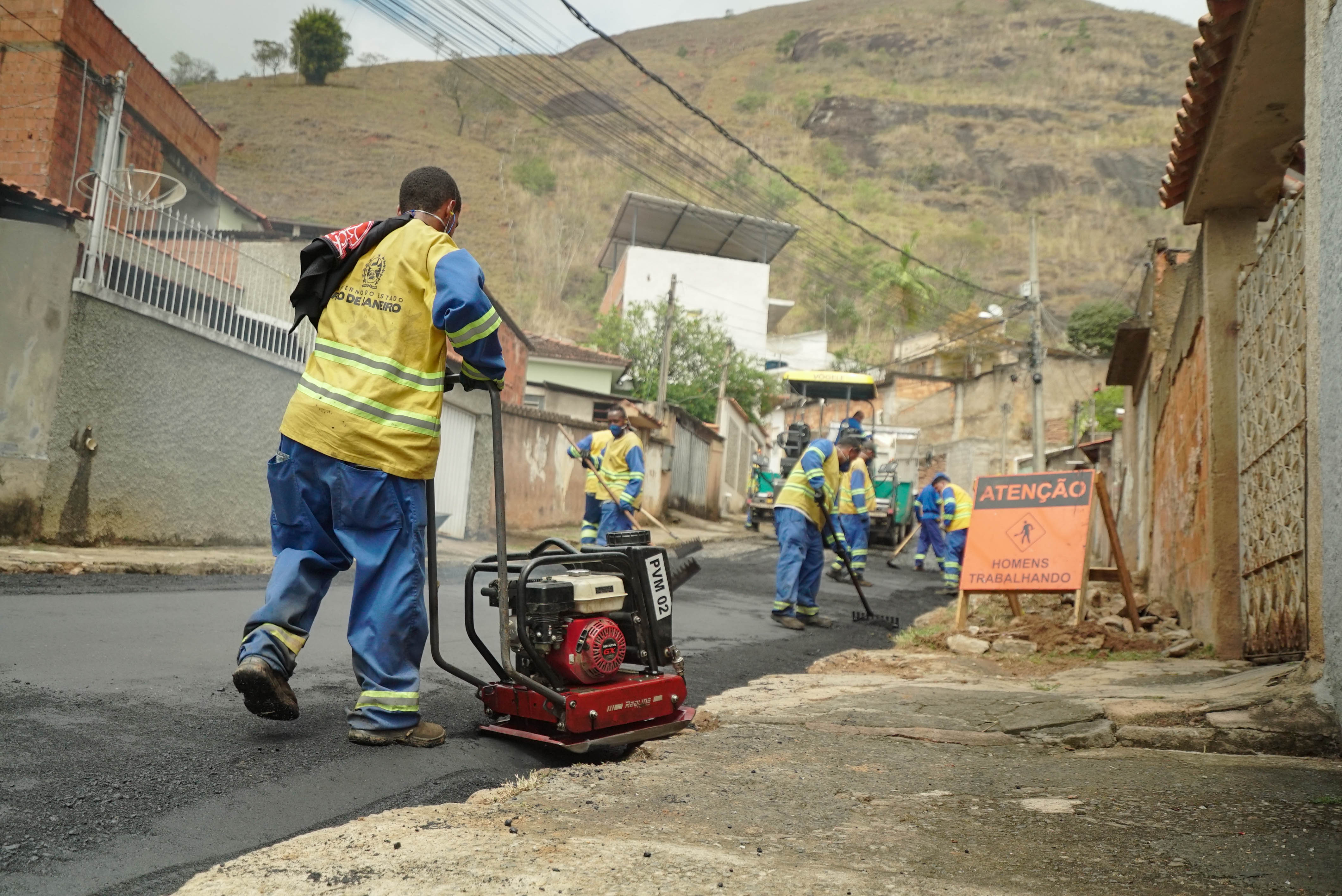 Valença é mais um das cidades do Sul fluminense beneficiadas com obras da SECID
