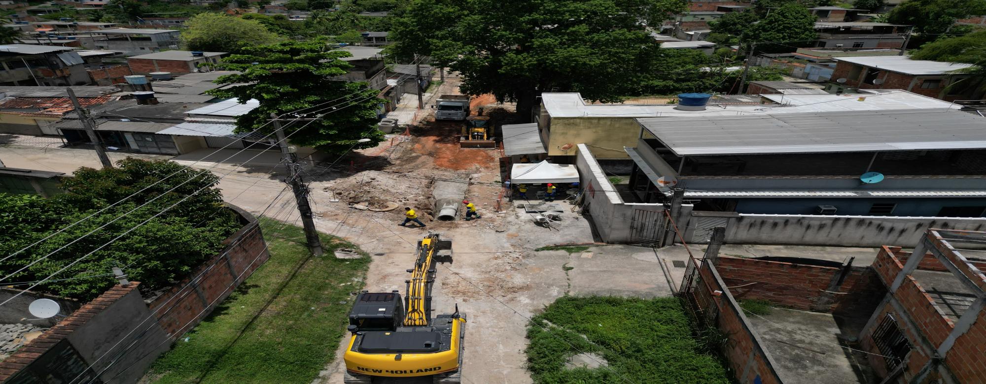 Obras em Belford Roxo estão mudando a realidade da população