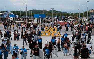 Governador inaugura maior polo de esporte e lazer do Leste Fluminense, em São Gonçalo