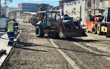 Obras no trecho 4 do MUVI seguem avançando