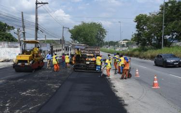 Obras no bairro Marambaia, em São Gonçalo, estão a todo vapor e em breve, serão entregues à população