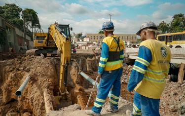 As obras na Avenida 22 de Maio, em Itaboraí, estão mudando a dinâmica urbana da região