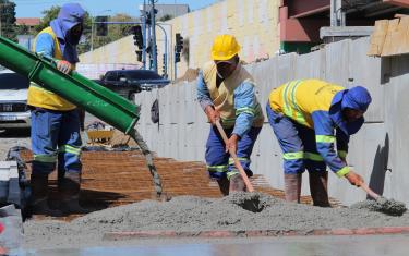 Mais de 60% das obras do MUVI já estão concluídas