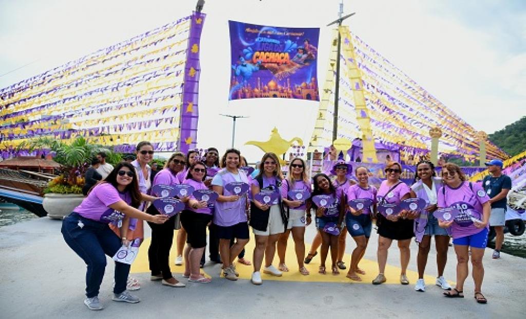 SEM-RJ e Secretaria da Mulher de Mangarativa levaram informação e canais de acolhimento ao maior encontro náutico da Costa Verde