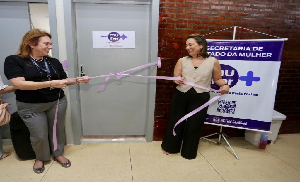 Governo do Rio inaugura Espaço Mulher+ Empreendedora no Complexo de Serviços no PPG