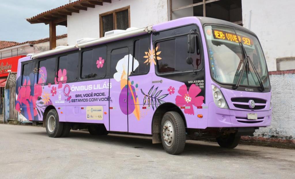 Ônibus Lilás volta a circular no estado para atender as mulheres no interior