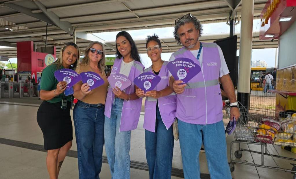 Ação no Terminal Alvorada, na Barra da Tijuca