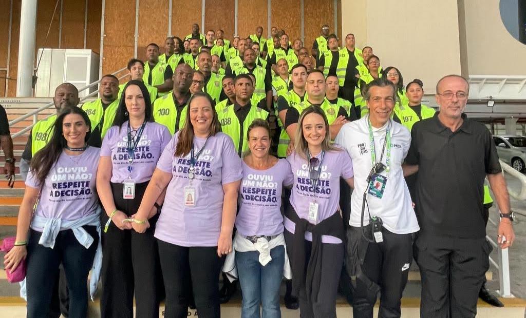 Secretaria de Estado da Mulher leva campanha contra assédio ao Festival de Inverno Rio