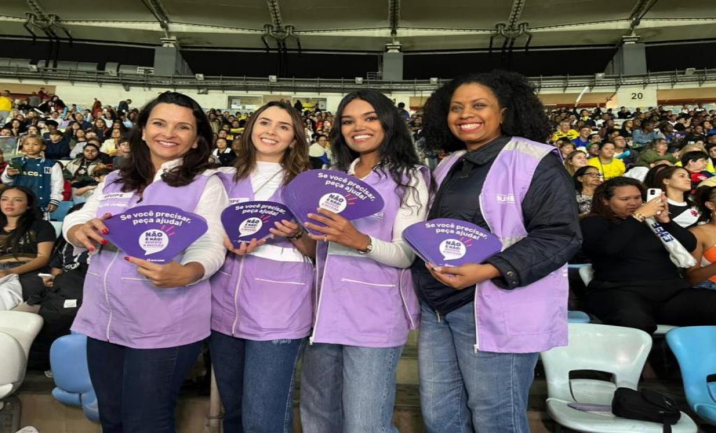  Partida do Coração: A mensagem do “Não é Não: Respeite a Decisão!” chegou ao Estádio do Maracanã