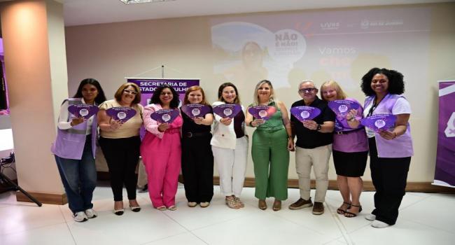 Protocolo “Não é Não! Respeite a Decisão”, em Petrópolis. Foto de Fernanda Sabença