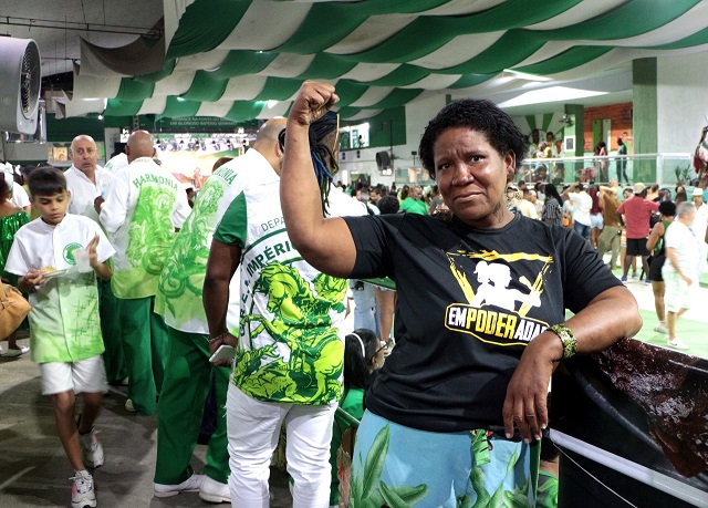 Deisilayne foi quem apresentou o projeto aos diretores da agremiação da zona norte