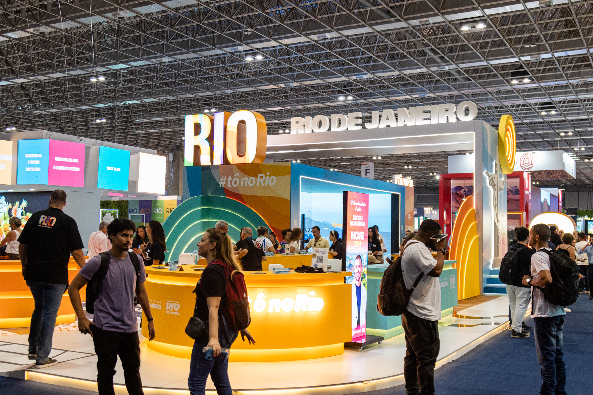 Estande Setur-RJ ABAV Expo