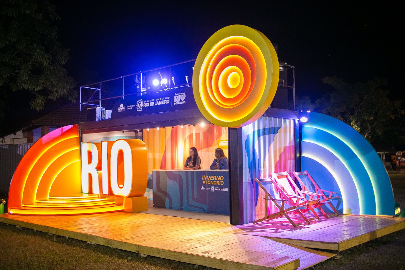 Estande Instagramável Inverno #tônoRio