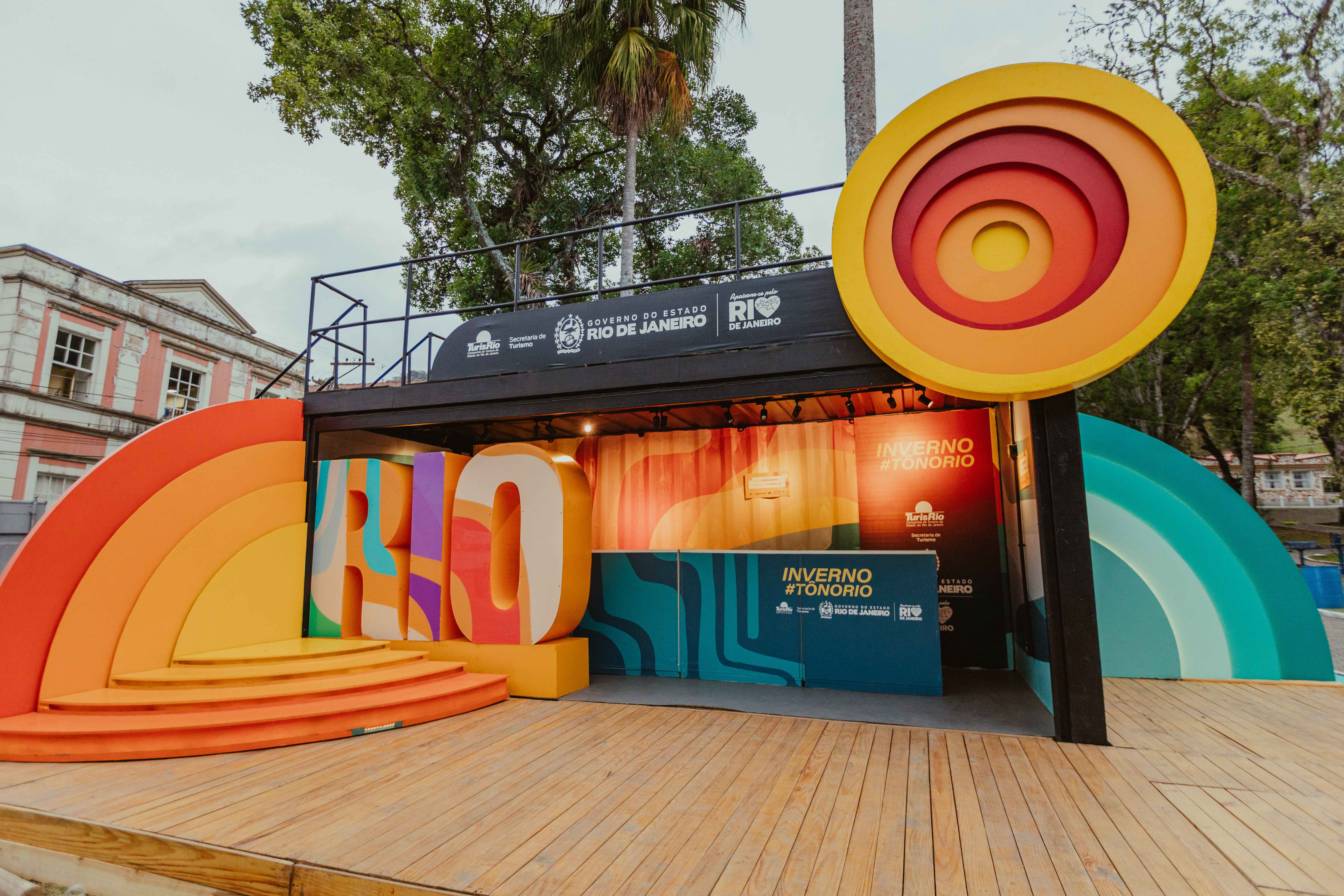 Estande Instagramável Inverno #tônoRio