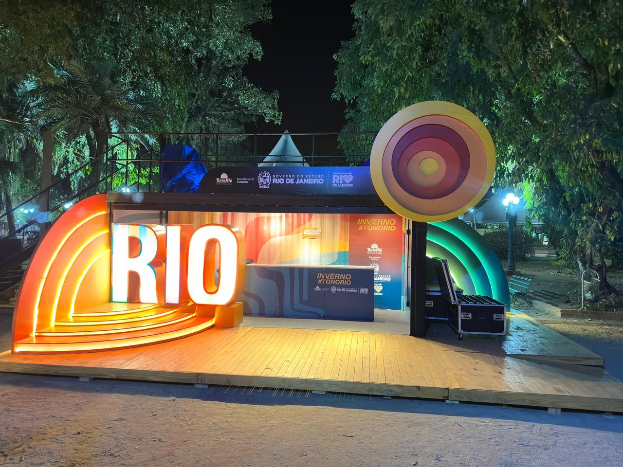 Estande Inverno #tônoRio em Valença