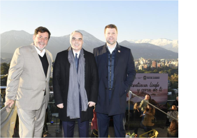 Rio Continua Lindo Y Cerca de Ti” para o Chile