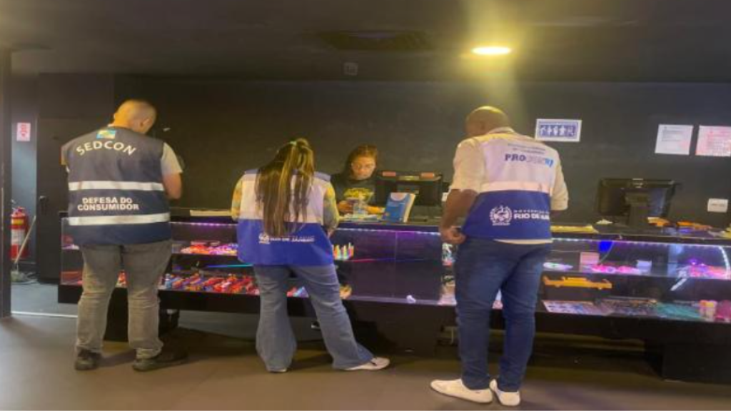 Férias escolares: operação conjunta fiscaliza estabelecimentos de recreação nas regiões Norte e Oeste do Rio