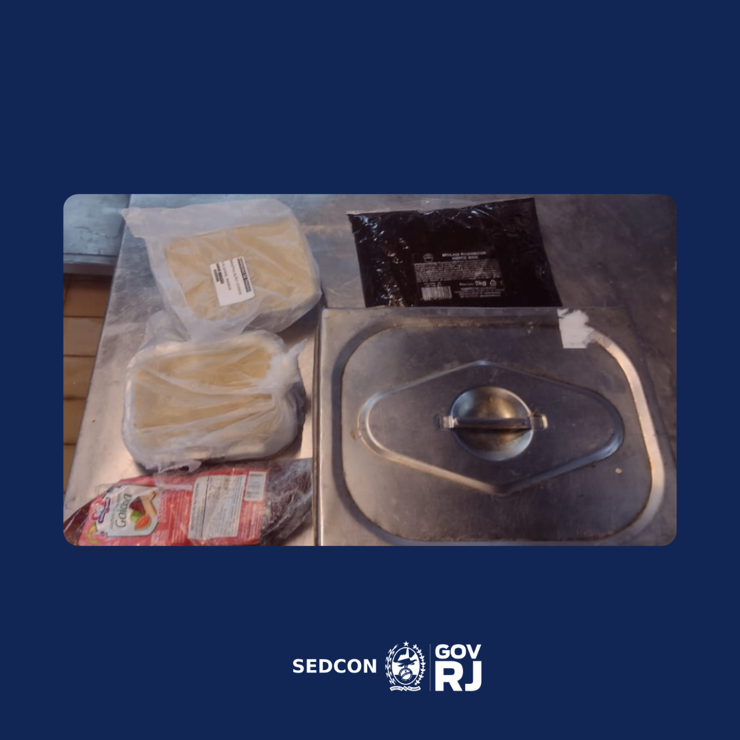 Alimentos impróprios para consumo são encontrados em restaurante na Barra da Tijuca