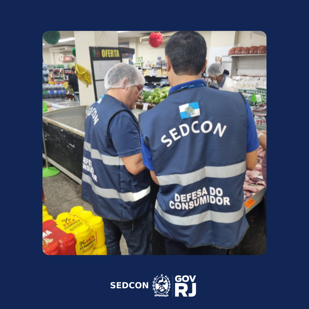 SEDCON encontra produtos impróprios para consumo em São Gonçalo