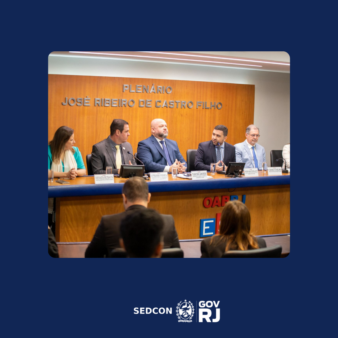 Aniversário do CDC é comemorado em evento da SEDCON em parceria com a OABRJ