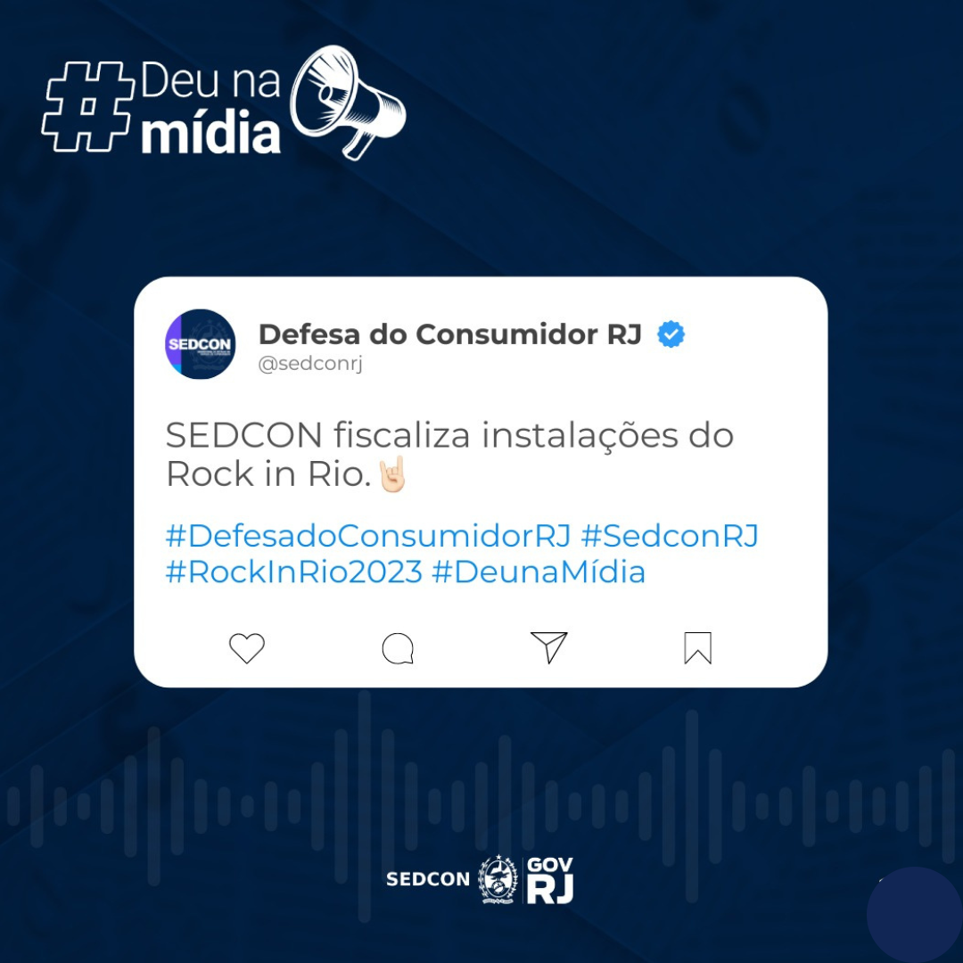 SEDCON está no Rock in Rio!