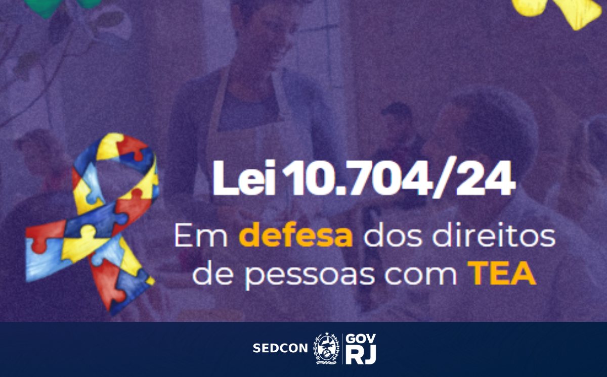 Lei estadual garante direitos de autistas. SEDCON apoia iniciativa.